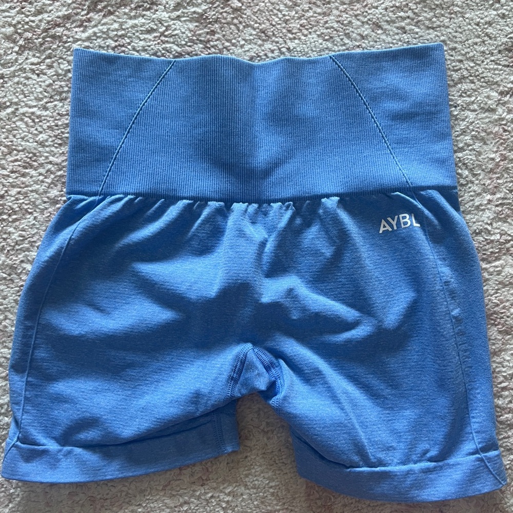AYBL Blue Athletic Shorts Lightweight Moisture-Wicking
